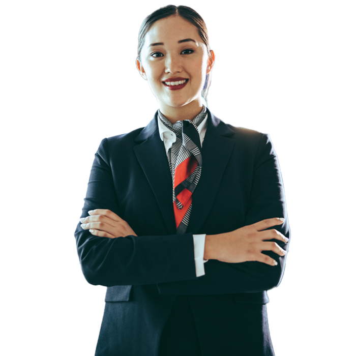 Black Suit With Designed Scarf