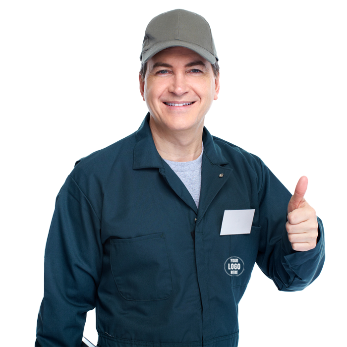 Olivegrüne Automobil-Uniform