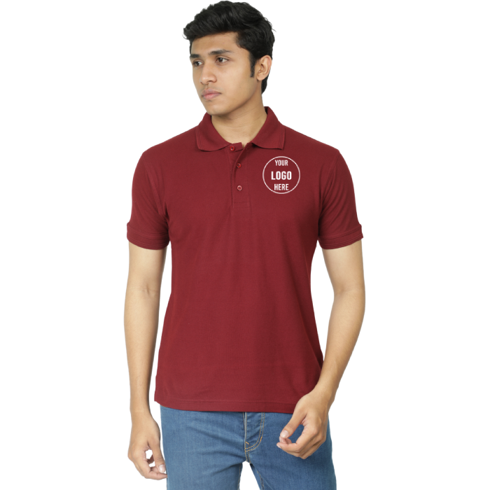 Braunes Unternehmens-T-Shirt