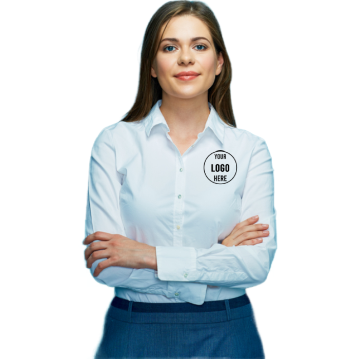 Helles Blaues Corporate Hemd