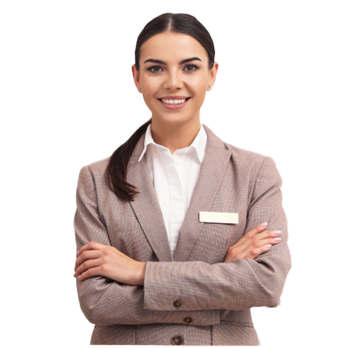 Front Office Uniform Ein-Knopf-Anzug