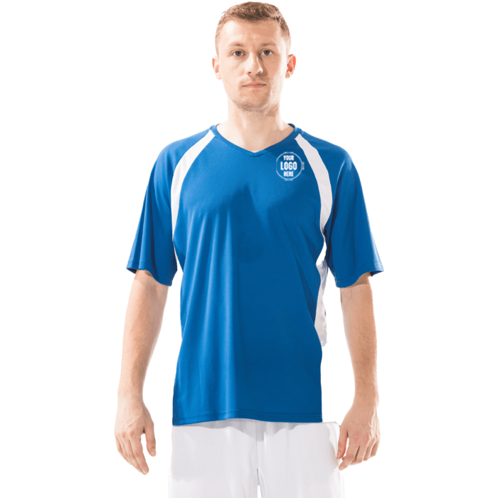 Individuelles blaues T-Shirt