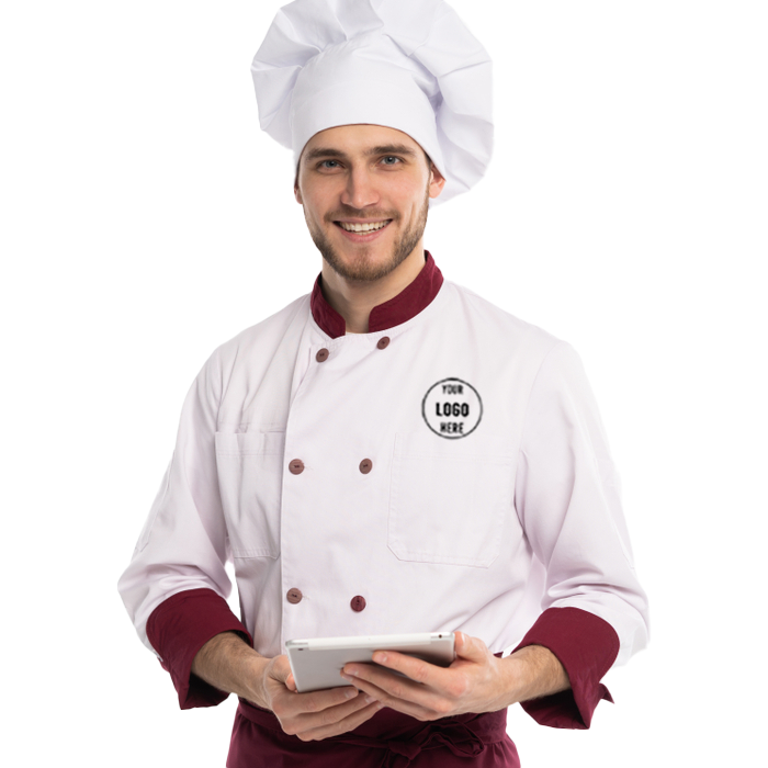 Stylischer Kragen Schürze