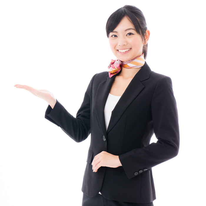 Hotel-Schal mit Arbeitskleidung