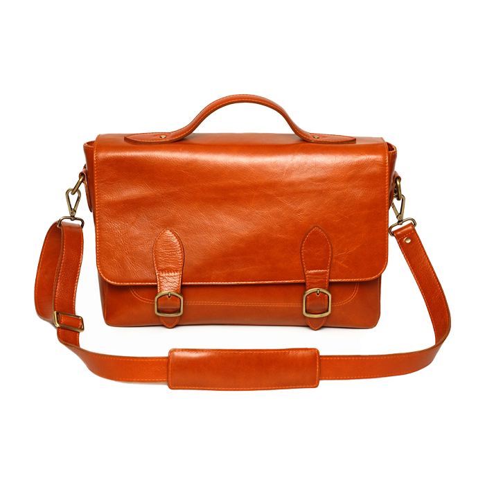 Braune Leder Tasche