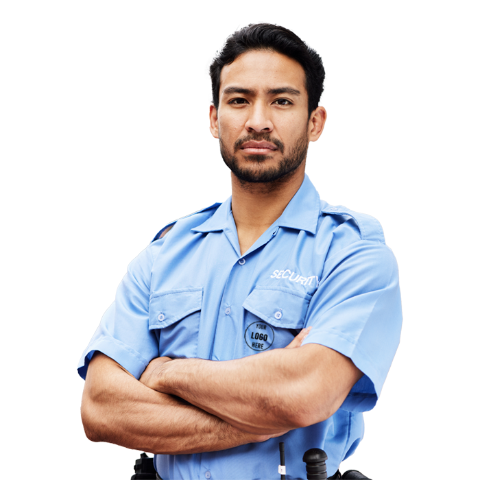 Blue Security Shirt