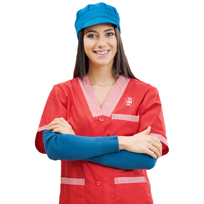 Supermarkt-Uniform